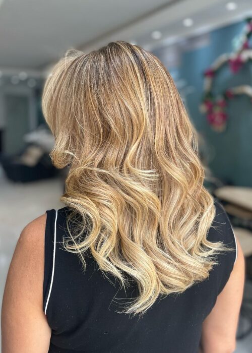 Coloração e mechas no Espaço Jack Oliveira, Tatuapé