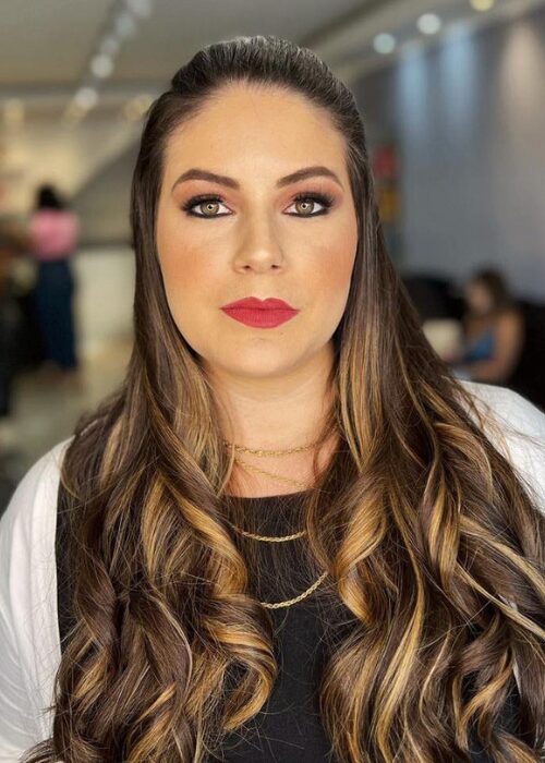 Maquiagem e penteado no Espaço Jack Oliveira, Tatuapé