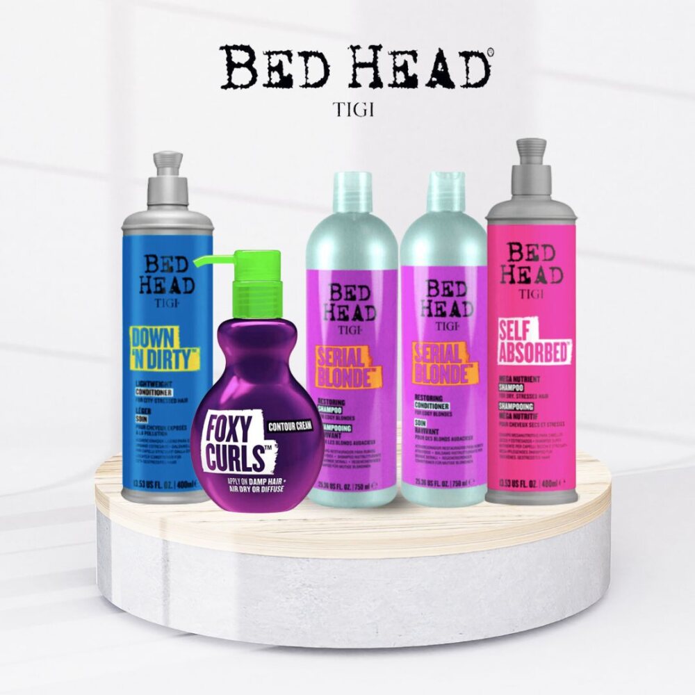 Bed Head Tigi na loja do Espaço Jack Oliveira
